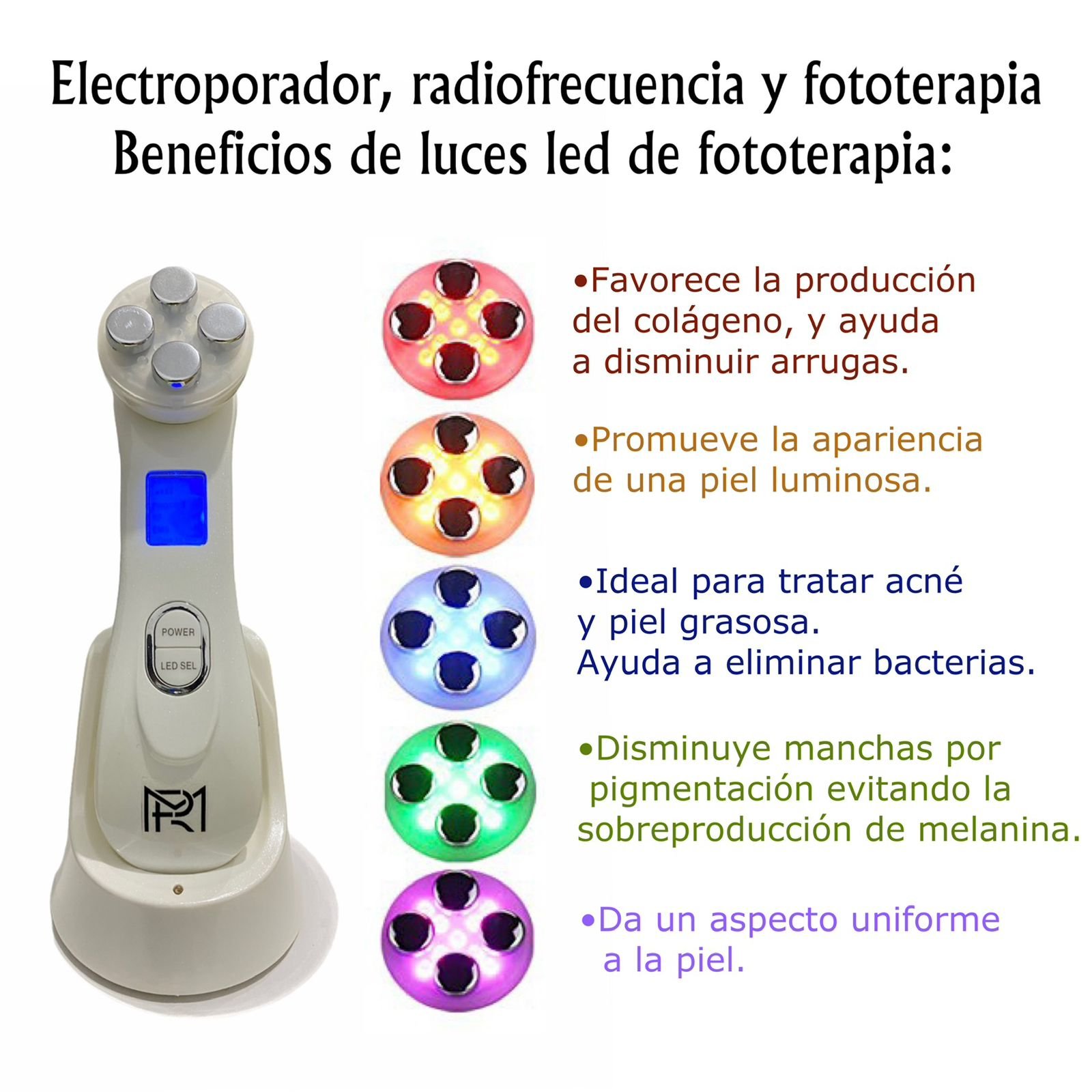 Electroporador: $50,00